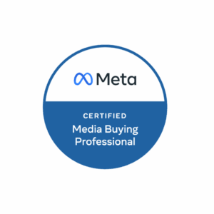 Meta Media buying Professional certification logo