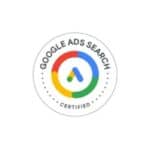 Google ads search certification