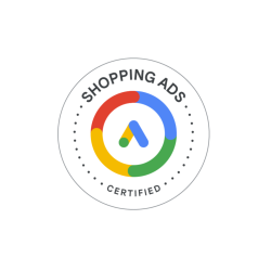 Shopping ads certified logo promaxis