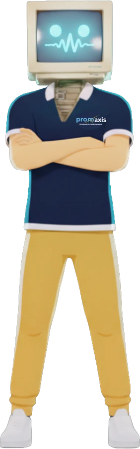 Promax, la mascotte Promaxis